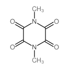 1,4-dimethylpiperazine-2,3,5,6-tetrone Structure