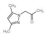 1-(3,5-二甲基-1H-吡唑-1-基)乙酮结构式