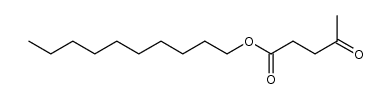 levulinic acid decyl ester Structure