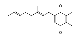 (E)-2,3-dimethyl-5-(3,7-dimethylocta-2,6-dienyl)-1,4-naphthoquinone Structure