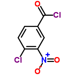 4-氯-3-硝基苯甲酰氯结构式