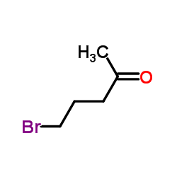 5-溴-2-戊酮结构式