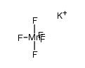 potassium pentafluoromanganate(IV)结构式