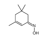 N-(3,5,5-trimethylcyclohex-2-en-1-ylidene)hydroxylamine Structure