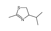 4-ISOPROPYL-2-METHYL-4,5-DIHYDROTHIAZOLE结构式