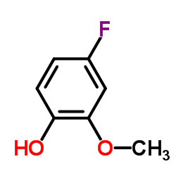 4-氟-2-甲氧基苯酚结构式