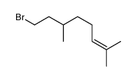 8-Bromo-2,6-dimethyl-2-octene Structure