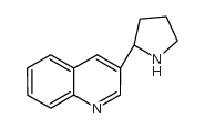 3-吡咯烷-2-喹啉结构式