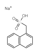 naphthalen-1-ylmethanesulfonic acid结构式