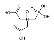 N-(carboxymethyl)-2-hydroxy-2-oxo-N-(phosphonomethyl)ethanamine oxide结构式