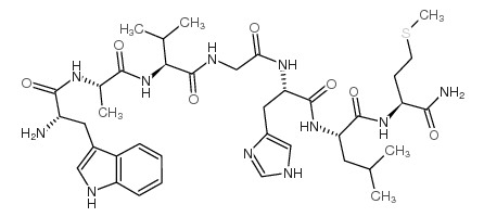 Bombesin (8-14) acetate salt Structure