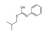 S-(2-methylpropyl) N-phenylcarbamothioate结构式