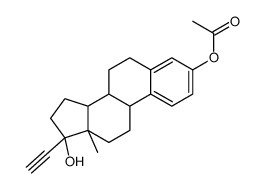 Ethynyl Estradiol 3-Acetate structure