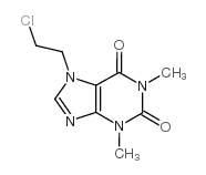 1H-Purine-2,6-dione,7-(2-chloroethyl)-3,7-dihydro-1,3-dimethyl- Structure