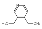 3,4-二乙吡啶结构式