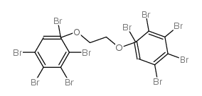 1,2,3,4,5-pentabromo-6-[2-(2,3,4,5,6-pentabromophenoxy)ethoxy]benzene Structure
