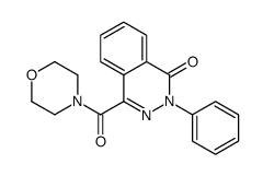 4-(morpholine-4-carbonyl)-2-phenylphthalazin-1-one Structure