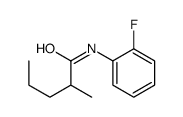 N-(2-fluorophenyl)-2-methylpentanamide Structure