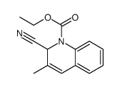 ethyl 2-cyano-3-methyl-2H-quinoline-1-carboxylate Structure