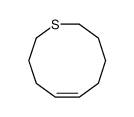 3,4,5,8,9,10-hexahydro-2H-thiecine结构式