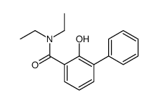 N,N-Diethyl-2-hydroxy-1,1'-biphenyl-3-carboxamide Structure