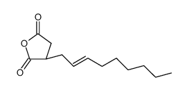 (2-nonen-1-yl)succinic anhydride structure