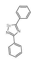 1,2,4-Selenadiazole,3,5-diphenyl- Structure