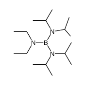 (C2H5)2NB{N(i-C3H7)2}2结构式