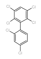 2,2',3,4',5,6-Hexachlorobiphenyl Structure