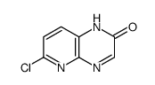 6-氯吡啶并[2,3-b]吡嗪-2(1H)-酮结构式