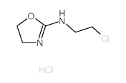 2-Oxazolamine, N- (2-chloroethyl)-4,5-dihydro-, monohydrochloride结构式