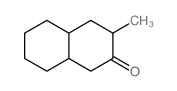 3-methyldecalin-2-one Structure