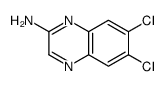 6,7-dichloroquinoxalin-2-amine Structure