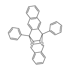 epidioxy-6,13 diphenyl-6,13 dihydro-6,13 pentacene Structure