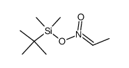 (t-butyl)dimethylsilyl ester of 1-aci-nitroethane Structure