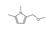 1,5-dimethyl-2-methoxymethylpyrrole Structure