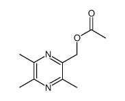 (3,5,6-trimethylpyrazin-2-yl)methyl acetate结构式