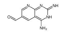 2,4-diaminopyrido[2,3-d]pyrimidine-6-carbaldehyde结构式