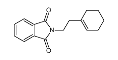 1H-Isoindole-1,3(2H)-dione, 2-[2-(1-cyclohexen-1-yl)ethyl]-结构式
