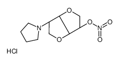 L-Iditol, 1,4:3,6-dianhydro-2-deoxy-2-(1-pyrrolidinyl)-, 5-nitrate, mo nohydrochloride picture