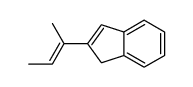 2-but-2-en-2-yl-1H-indene结构式