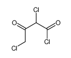 2,4-dichloro-3-oxobutanoyl chloride Structure