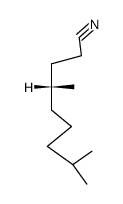D-4,8-dimethyl-nonanenitrile结构式