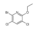 2-ethoxy-6-bromo-3,5-dichloro-pyridine Structure