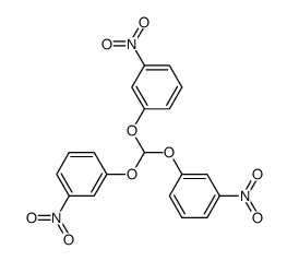 orthoformic acid tris-(3-nitro-phenyl ester) Structure