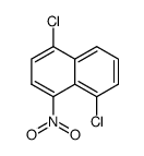 1,5-dichloro-4-nitro-naphthalene Structure