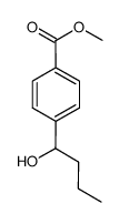 (+/-)-methyl 4-(1-hydroxybutyl)benzoate Structure
