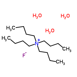 四丁基氟化铵,三水结构式