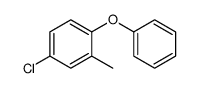 4-chloro-2-methyl-1-phenoxybenzene Structure