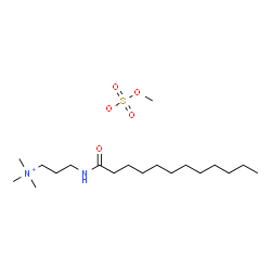 3-(dodecanoylamino)propyl-trimethyl-azanium: sulfonatooxymethane结构式